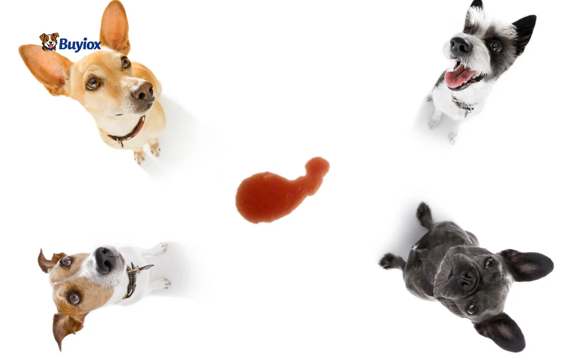 Dog standing outside while owner watches for signs of blood in urine and urinary discomfort
