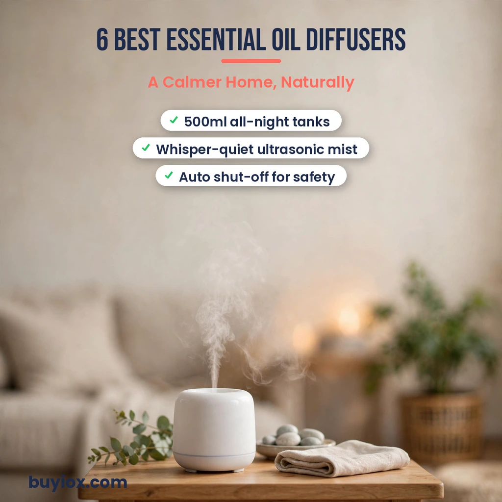 Best essential oil diffusers for a calmer home 6 best essential oil diffusers