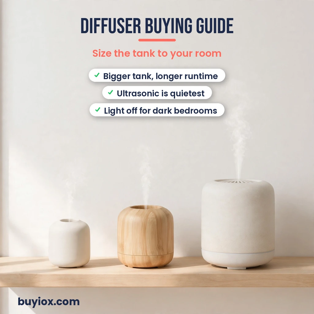 How to choose the right essential oil diffuser Essential oil diffuser buying guide