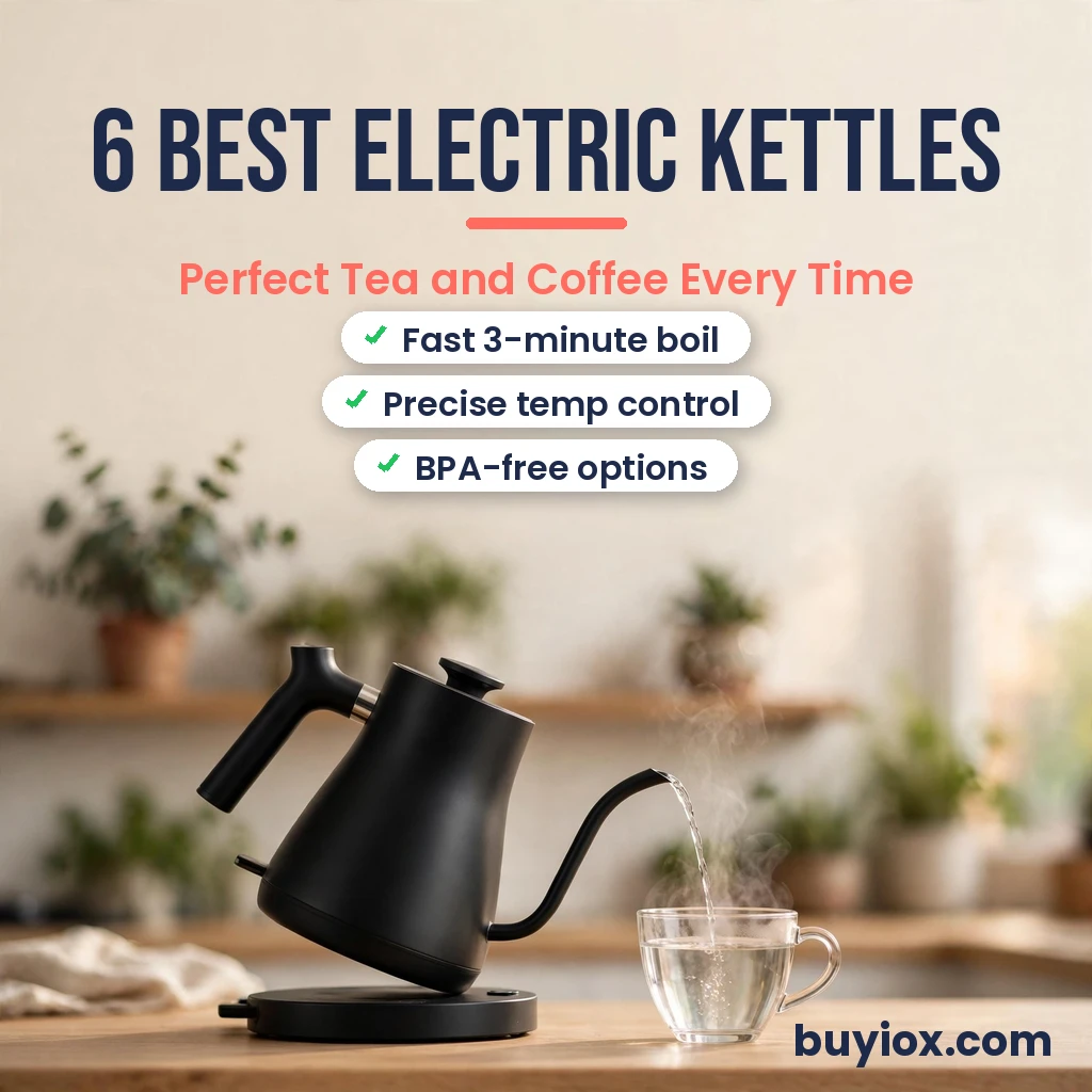 6 best electric kettles for tea and coffee
