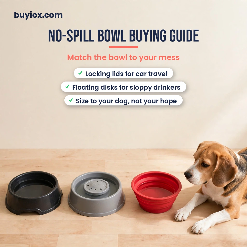 No spill dog water bowl buying guide