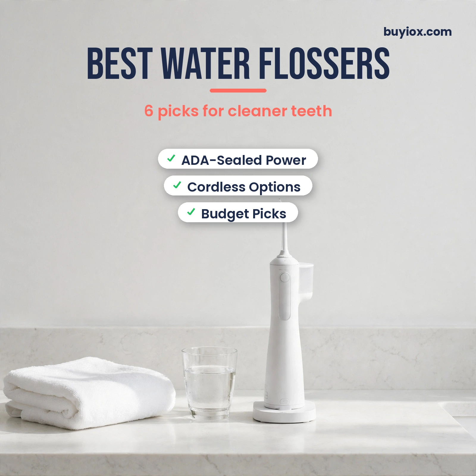 Best water flossers - six top rated countertop and cordless oral irrigators