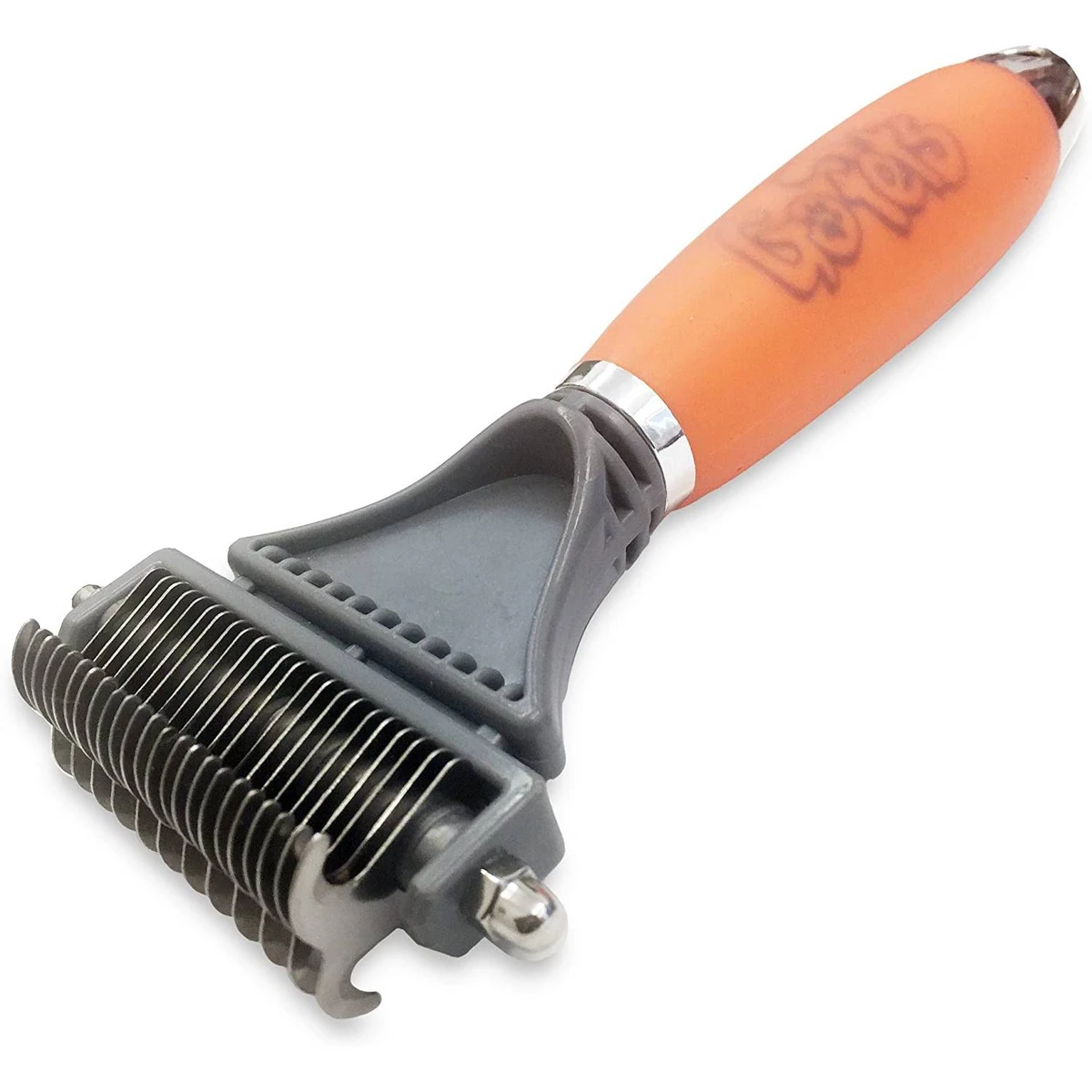 GoPets 2-in-1 Deshedding and Dematting Comb dual-sided with 12-blade and 23-blade sides
