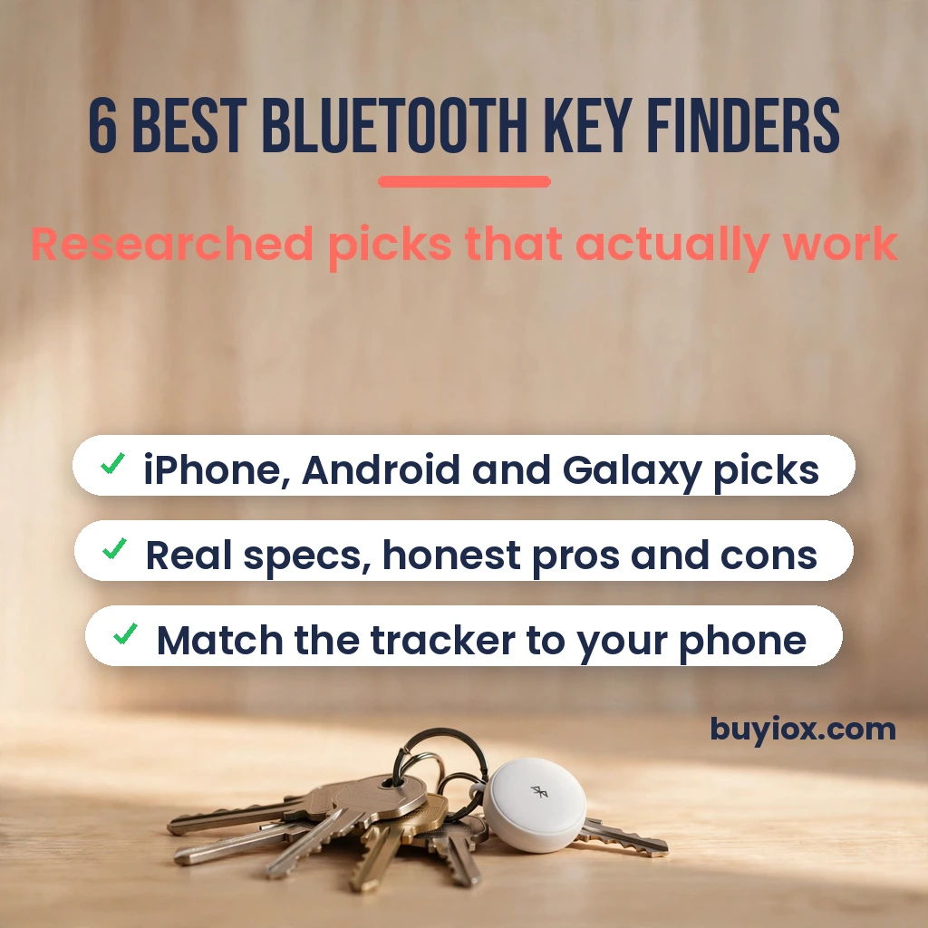 Best Bluetooth key finders - six researched Bluetooth trackers compared for keys, wallets and bags