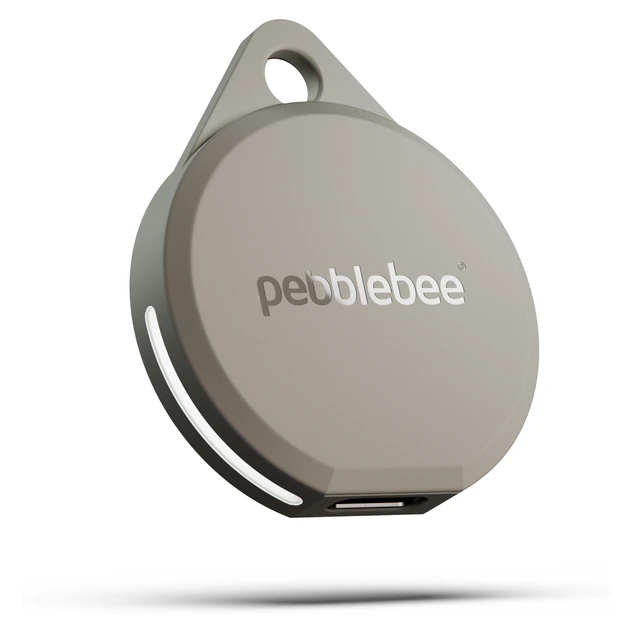 Pebblebee Clip 5 rechargeable Bluetooth key finder with LED strobe and Find My support