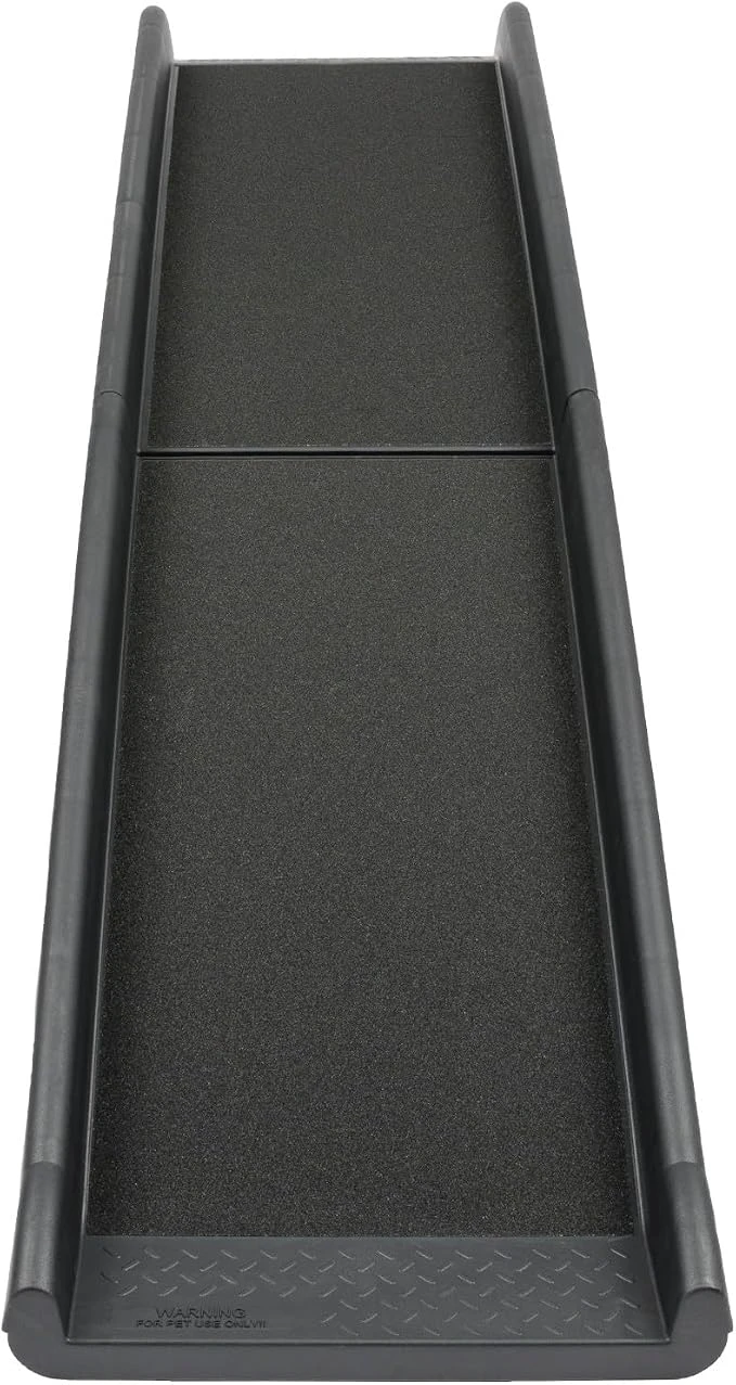 PetSafe Happy Ride Folding Dog Ramp with side rails and high-traction treads
