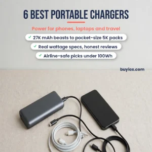 Best portable chargers for phones, laptops and travel - six researched power banks compared
