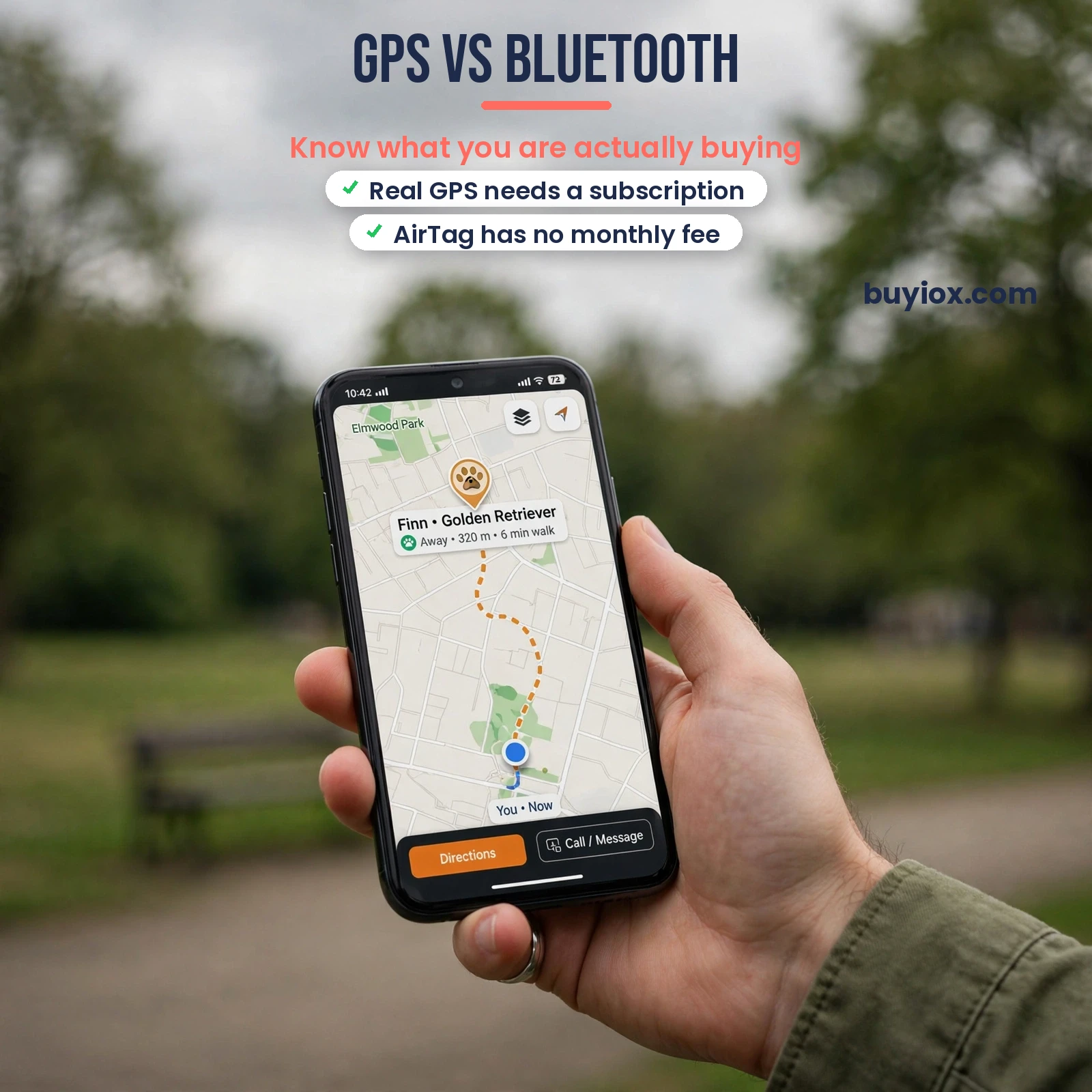 GPS vs Bluetooth dog trackers - what the tracking technology actually does