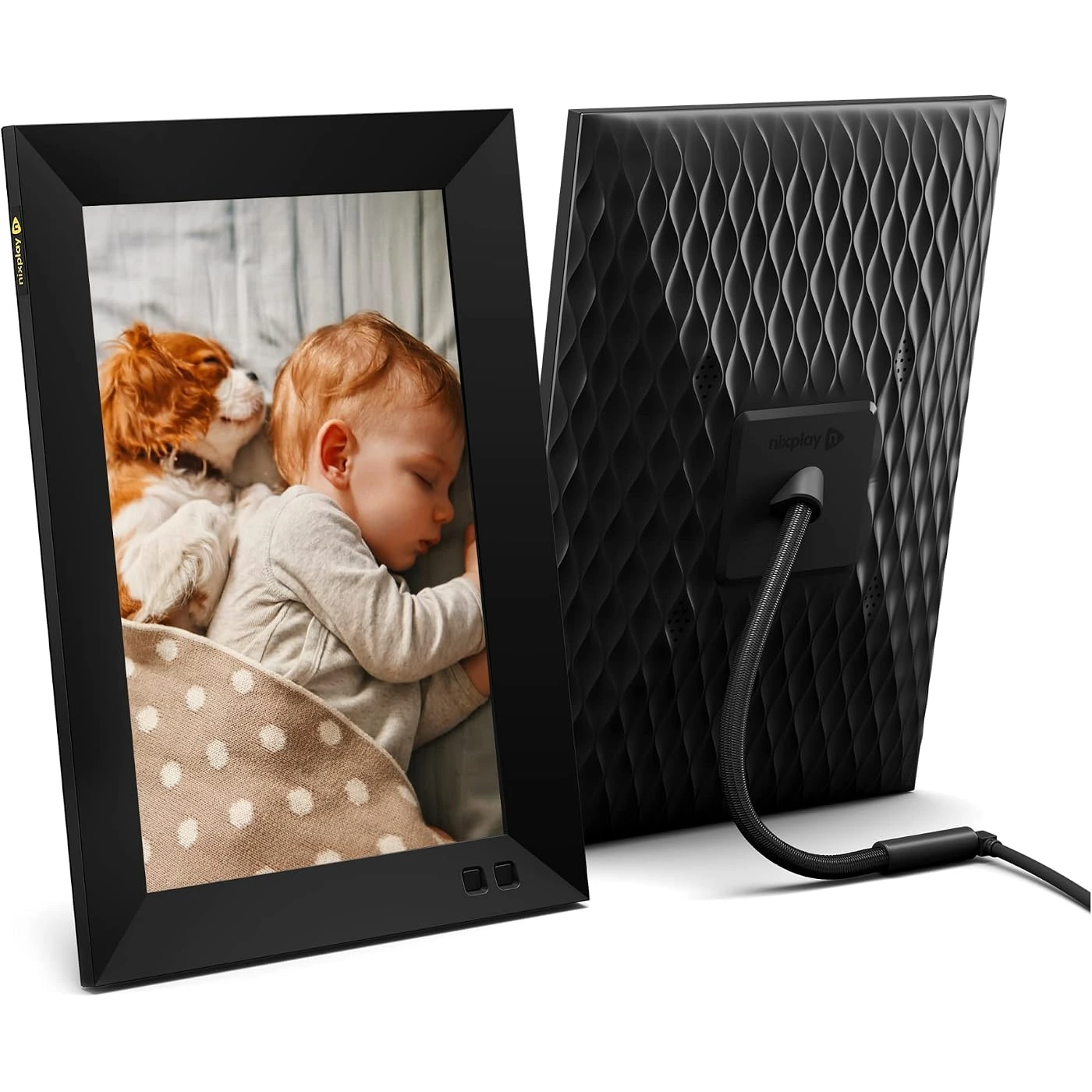 Nixplay 10.1-inch smart digital photo frame with IPS touchscreen