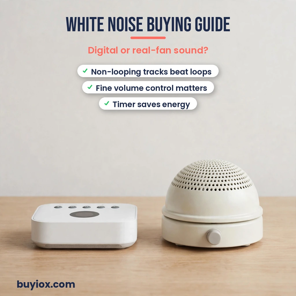 White noise machine buying guide